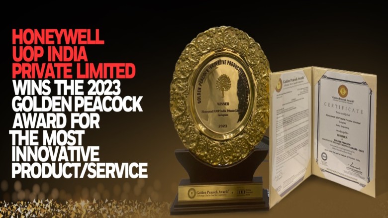 HONEYWELL WINS GOLDEN PEACOCK AWARD 2023