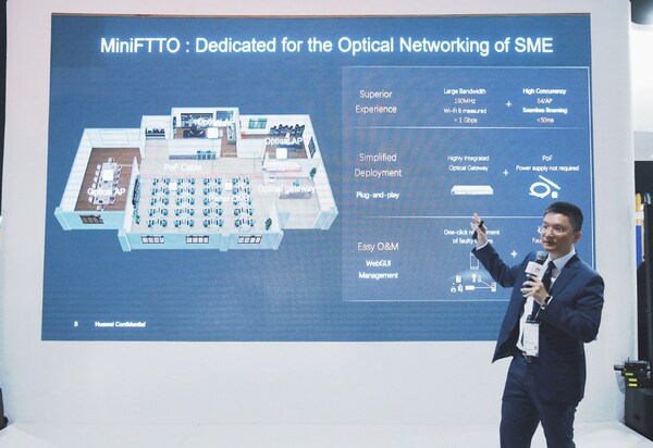 Huawei Launches F5G Intelligent OptiX Network Solutions