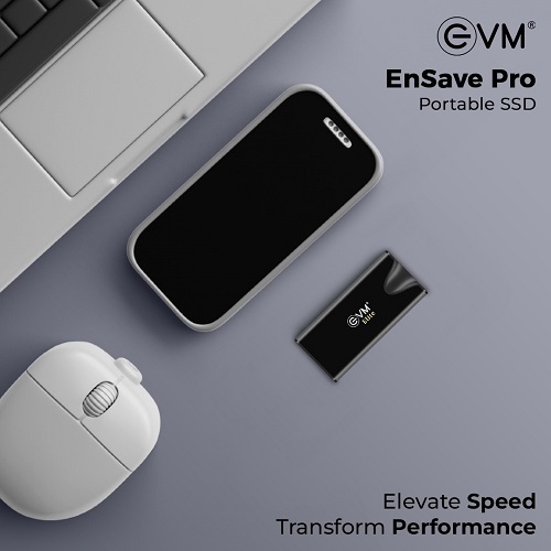 EVM Launches its Flagship Portable SSD 'EVM ENSAVE PRO'