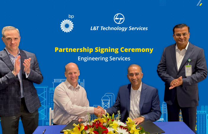 L&T Technology Services and bp Sign Multi-Year Engineering Services Partnership