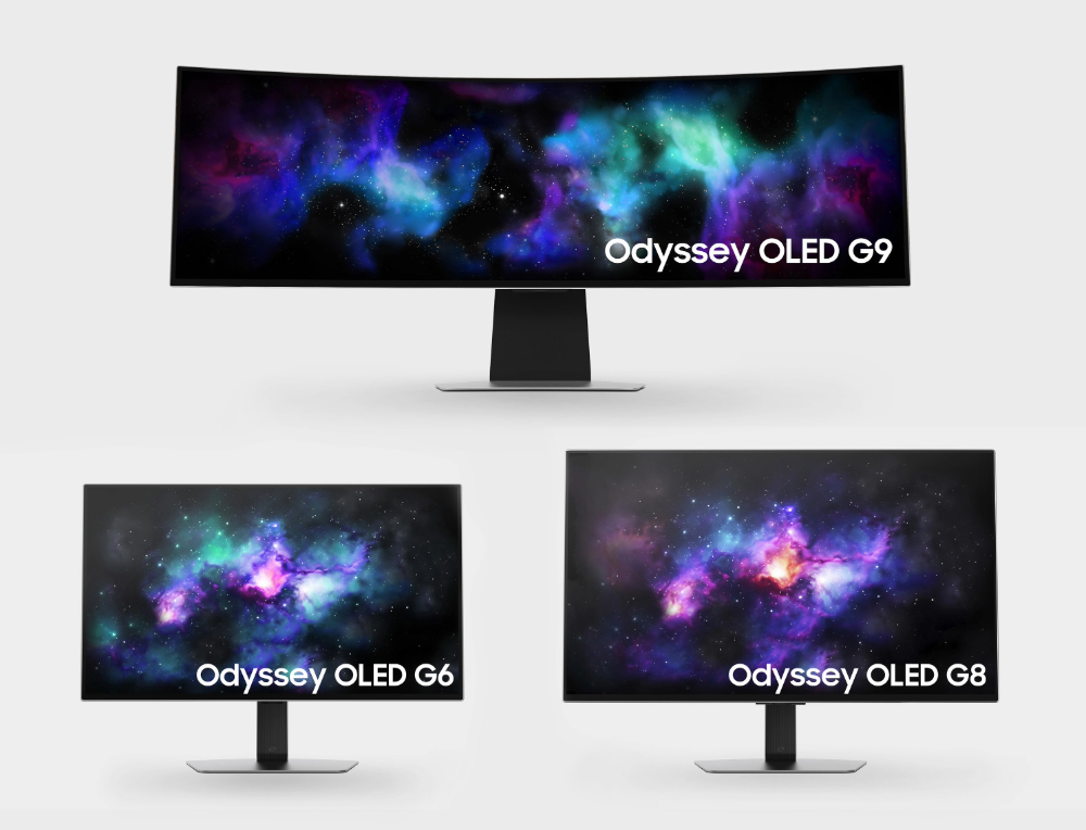  Samsung Electronics Expands Odyssey Gaming Monitor Lineup With New OLED Models at CES 2024