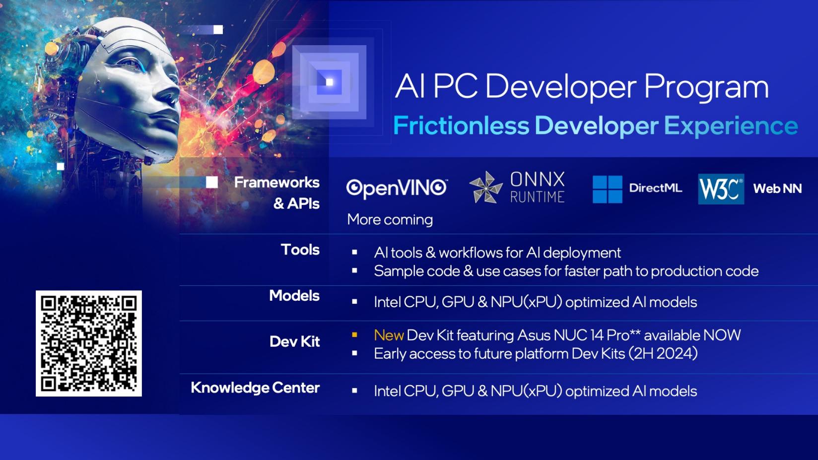 Intel Announces New Program for AI PC Software Developers and Hardware Vendors