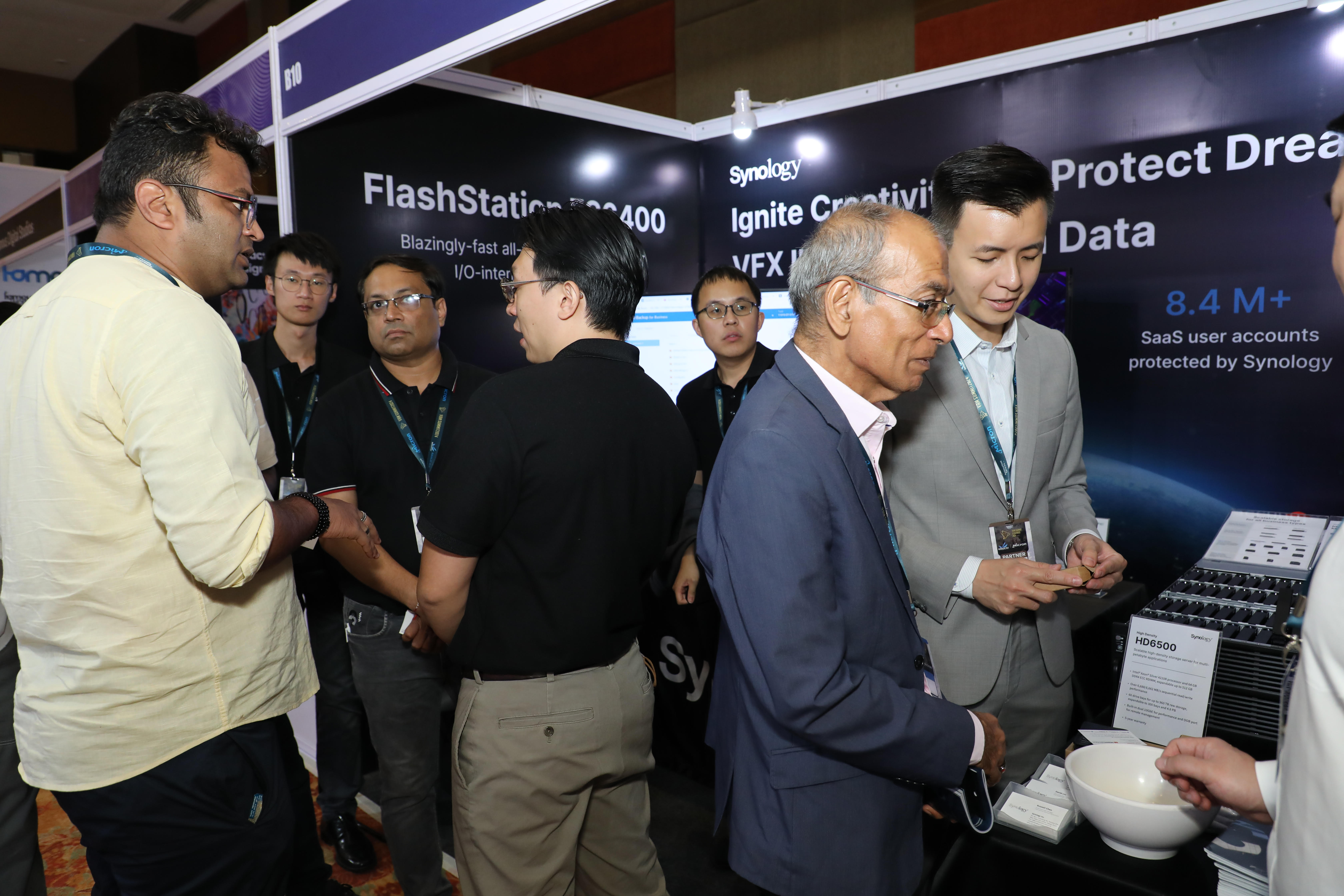 Synology Showcased Comprehensive Data Management Solutions 