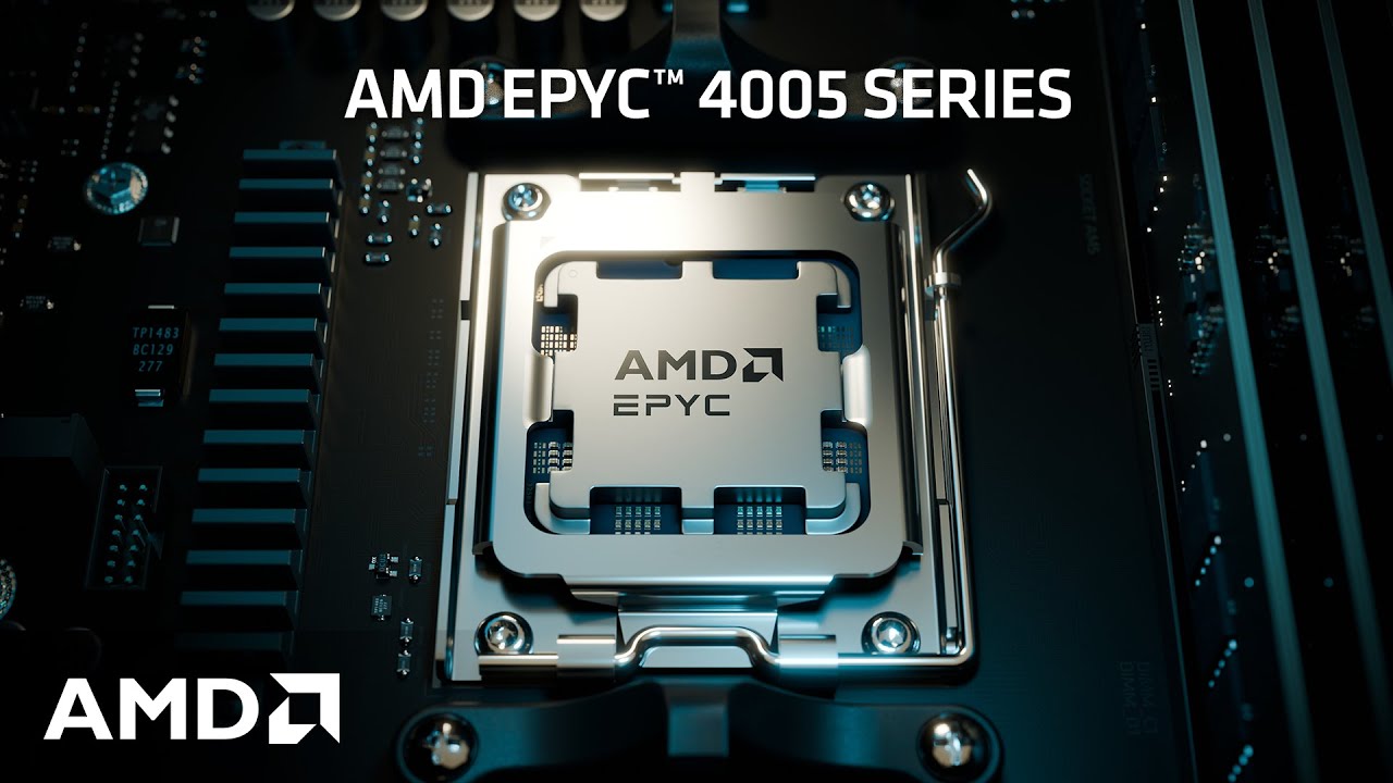  AMD Unveils EPYC 4005 Series Processors
