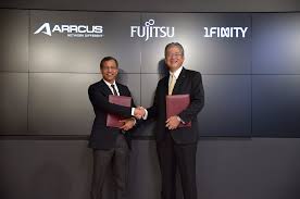  Fujitsu, 1Finity and Arrcus sign strategic partnership agreement to deliver innovative network ....