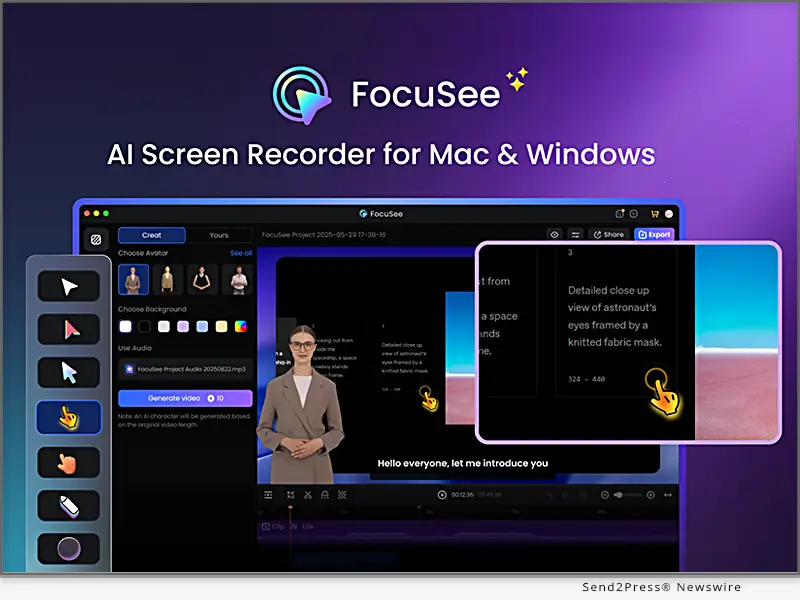 iMobie Launches FocuSee 2.0, an AI Screen Recorder Delivering Professional-Quality Videos in 50% ...