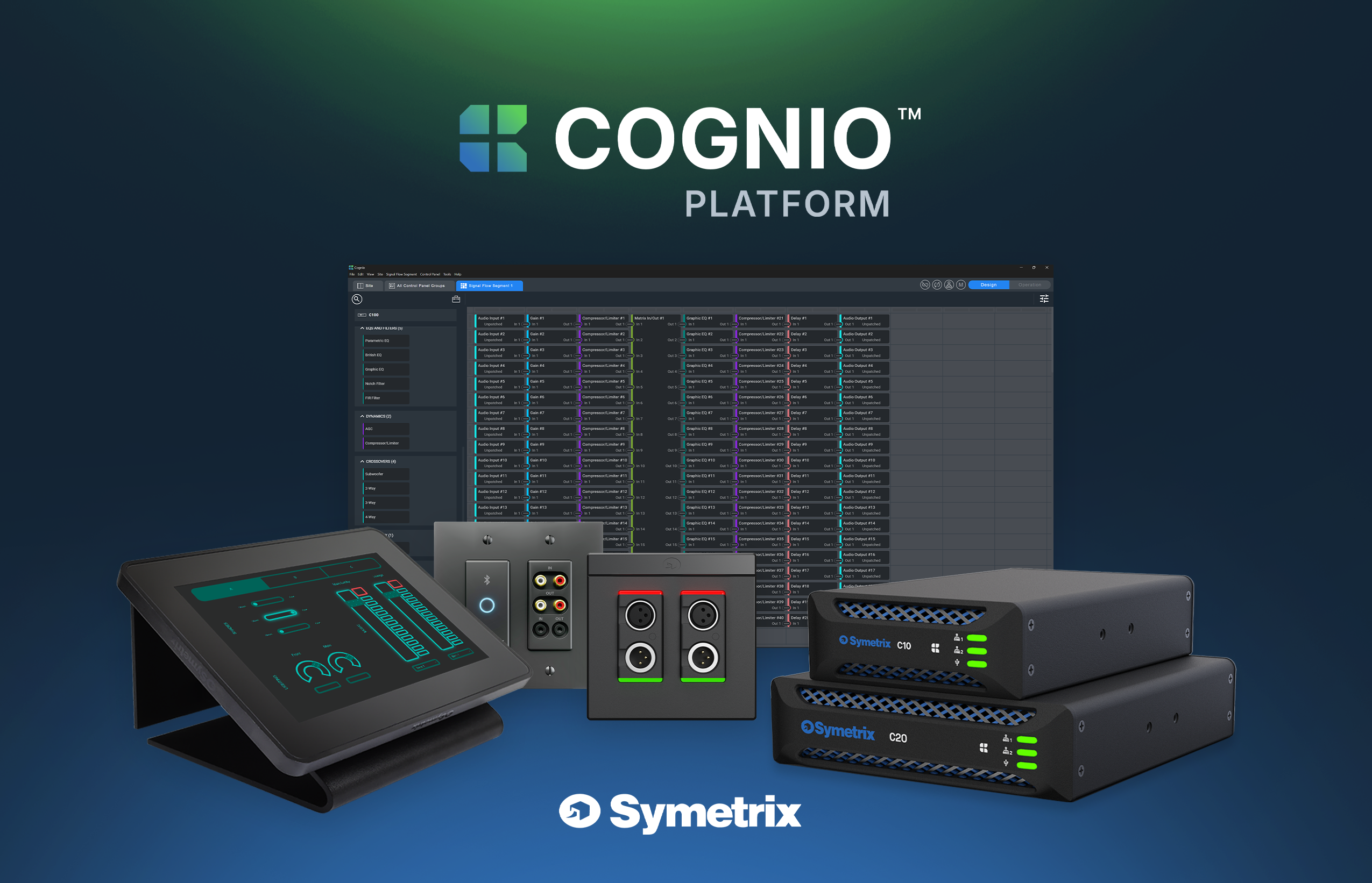 Symetrix Unveils Cognio: The Next-Generation Audio, Video, and Control Platform